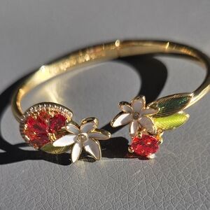 NEW Kate Spade Sweet Citrus Hinge Cuff Bracelet